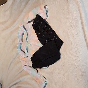 3pc bundle girls size 7/8 leggings and jacket
